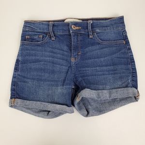 Kendall & Kylie Denim Roll Cuff Shorts